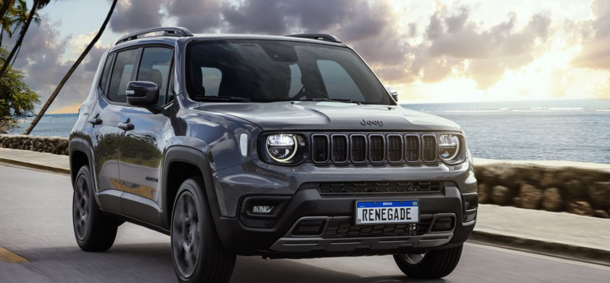 Novo Jeep Renegade reúne mais capacidade off-road, tecnologia e performance com novo motor T270